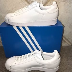 🆕Adidas Pure Lite White Leather Superstar Sneaker